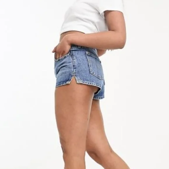 Levi's Superlow Short In Queen Of Kings Sz 27 Nwt - Picture 12 of 14